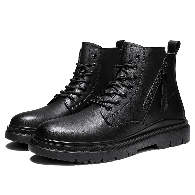 Fashion Personality Side Zipper Martin Boots For Men
