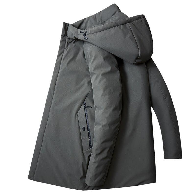 Winter Thickened And Insulated Cotton Coat For Middle-aged And Elderly Dads