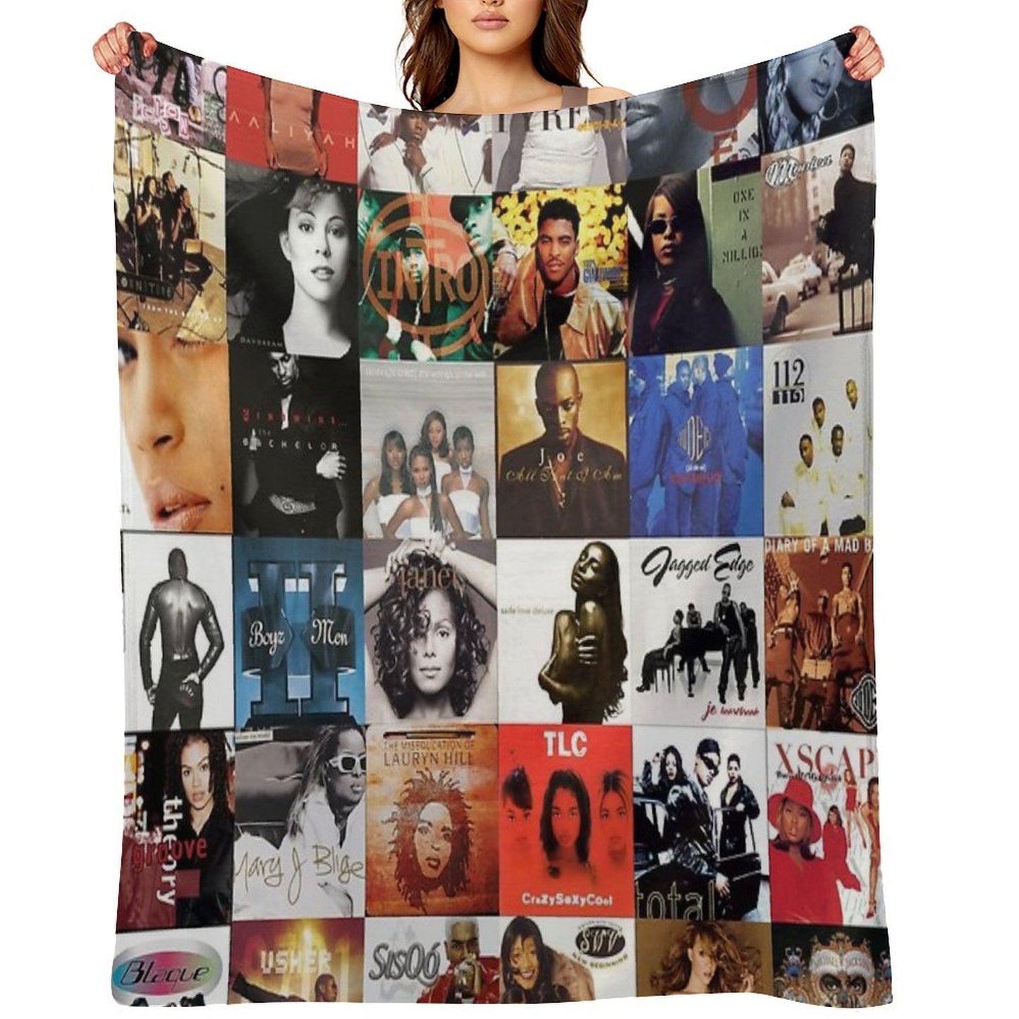 HISTORY 90s RNB - HOME DECOR Throw Blanket