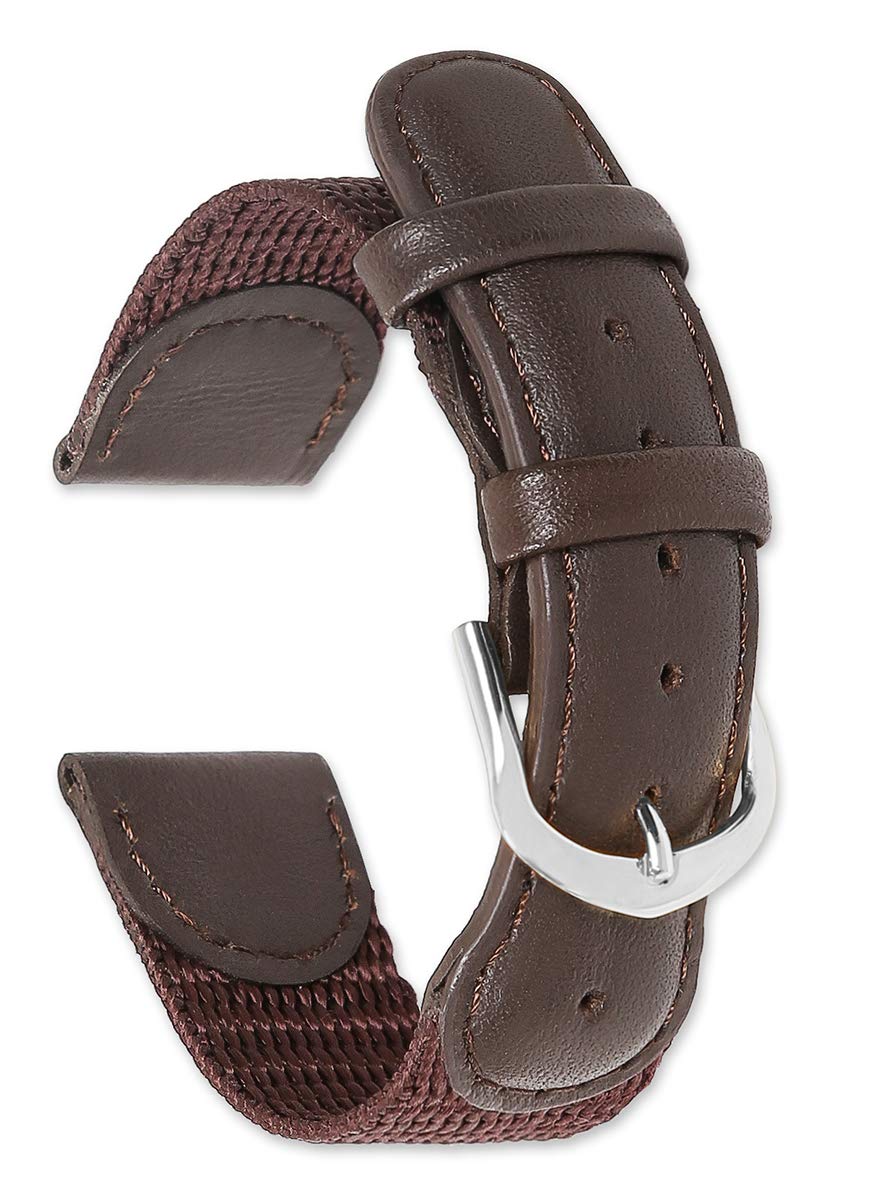 deBeer Swiss Army Watch Band Brown 19mm - Watch Strap