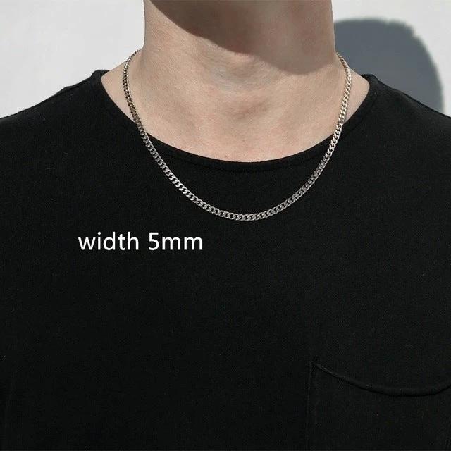 Men's Luxury Elegant Gold Color Chain Necklace