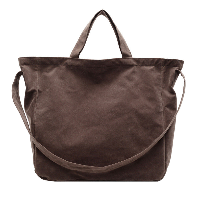Retro Large Capacity Commute Shoulder Travel Bag