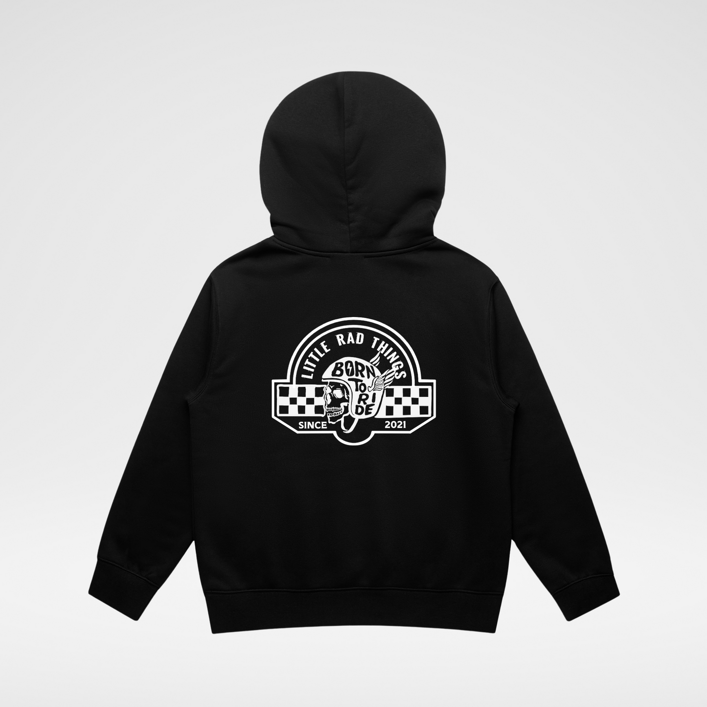THE TIL DEATH HOODIE - RECYCLED BLACK
