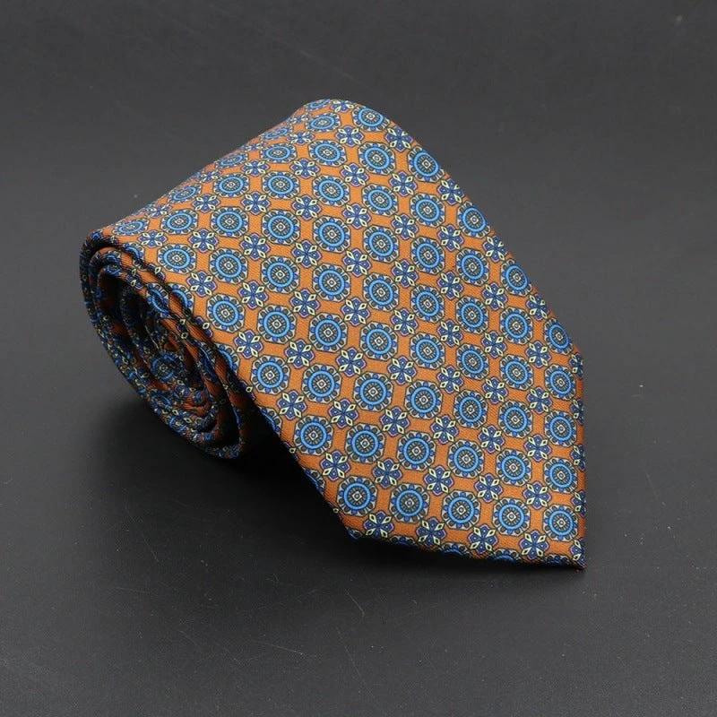 Men's Super Soft Bohemian Silk Ties