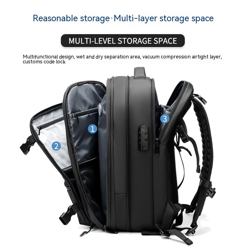Multifunction Business Laptop Travel Backpack Laptop Bag