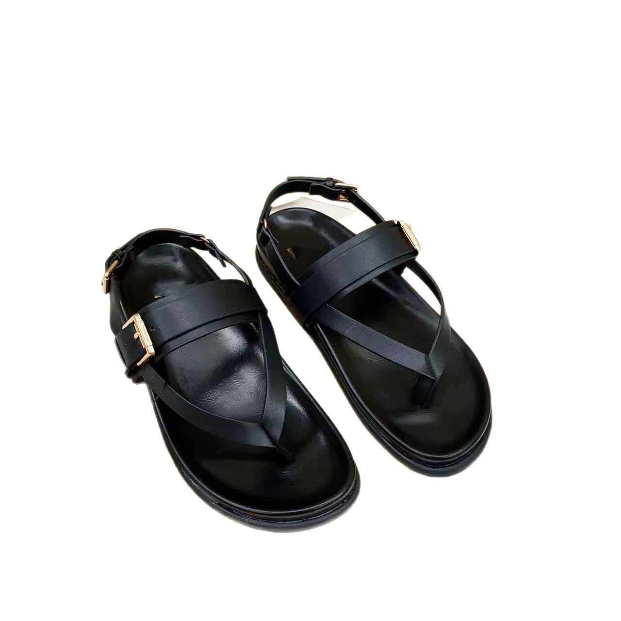 Unisex Chunky-soled Casual Sandals