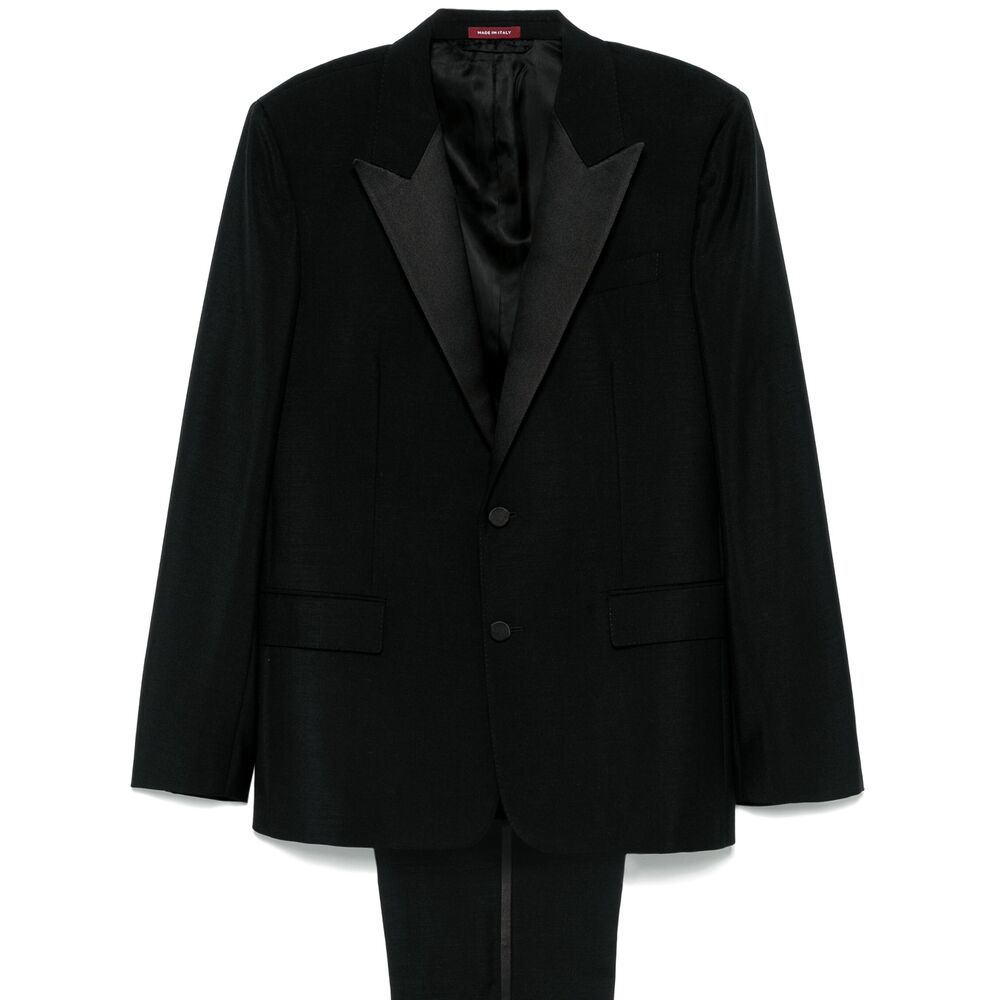 Trajes Negros Gucci - Trajes de Hombre Cruzado
