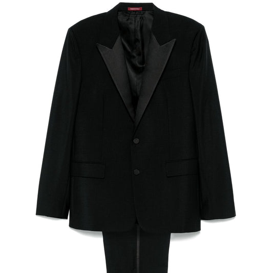 Trajes Negros Gucci - Trajes de Hombre Cruzado