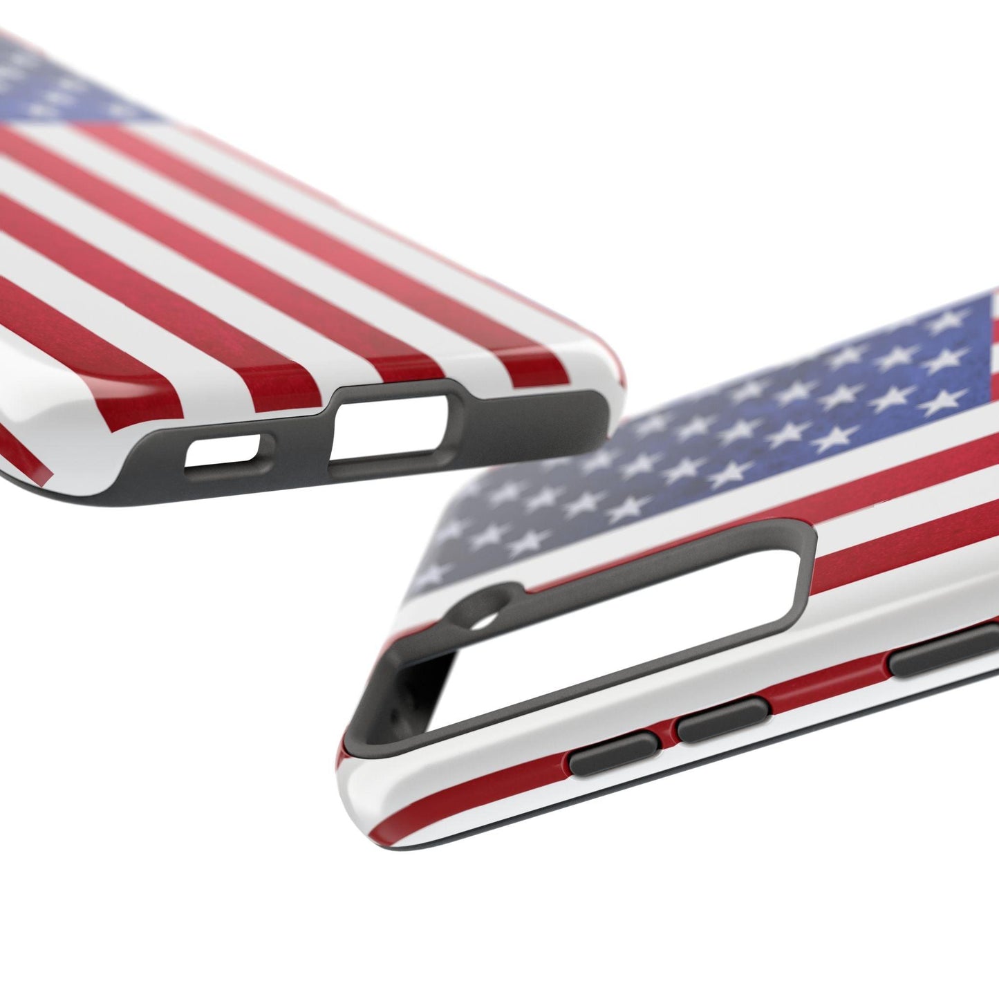 USA Flag Printed Tough Phone Cases