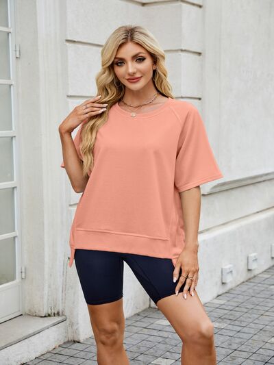 Round Neck Short Sleeve T-Shirt