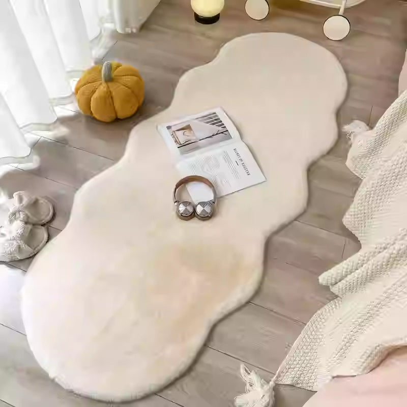 Bedroom Rug Living Room Bay Window Mat, Coffee Table Red Rug