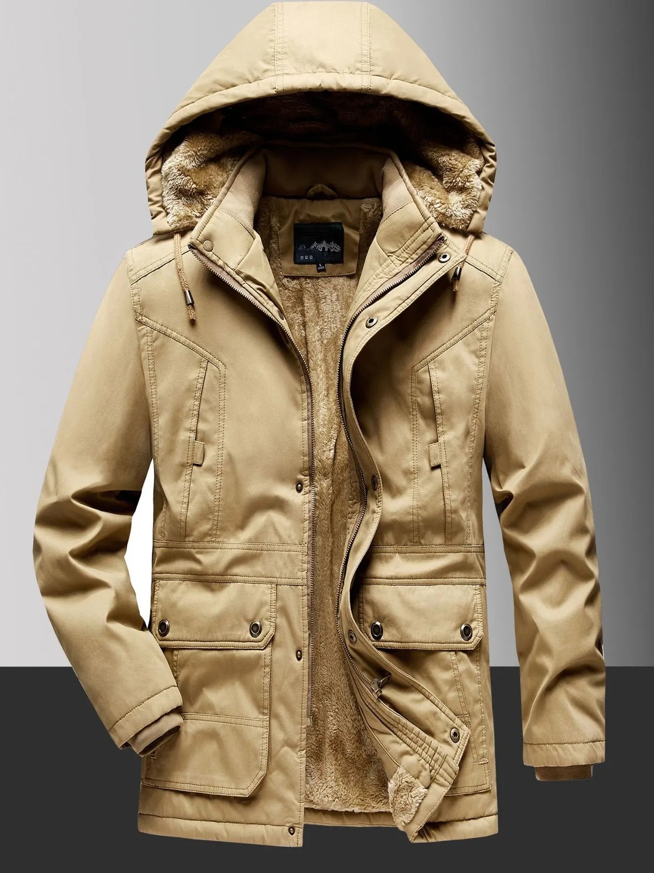 PolarGuard Men's Hooded Plus Coat