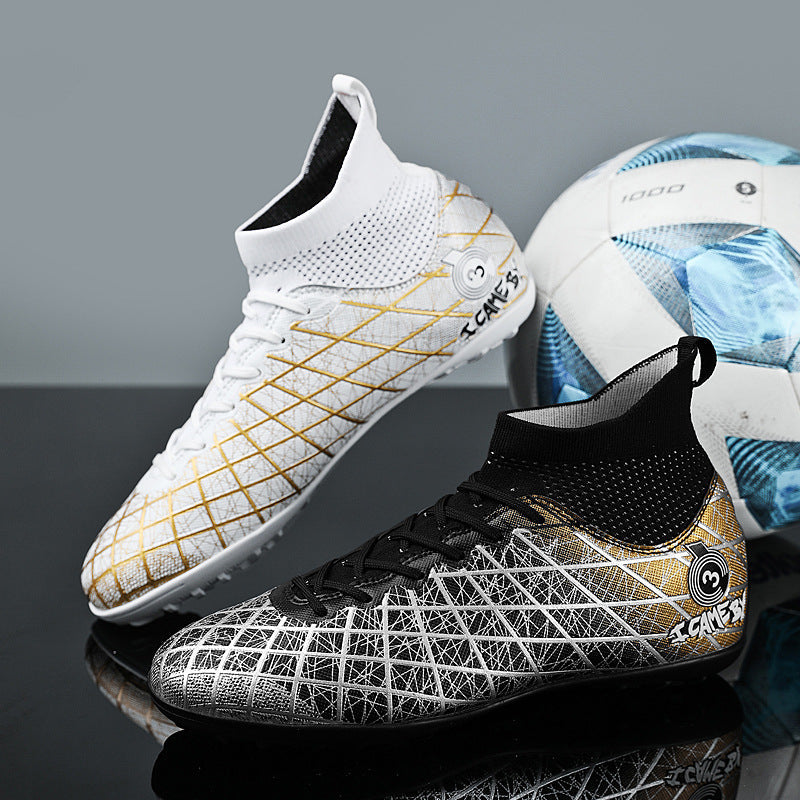 Soccer Shoes Long And Short Spikes Adult Student Race Shoes Training
