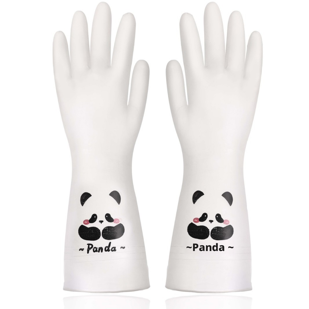 Cartoon Household Gloves-Dumbo Series-Shut-Mouth Models-PVC-L Size-1 Pair