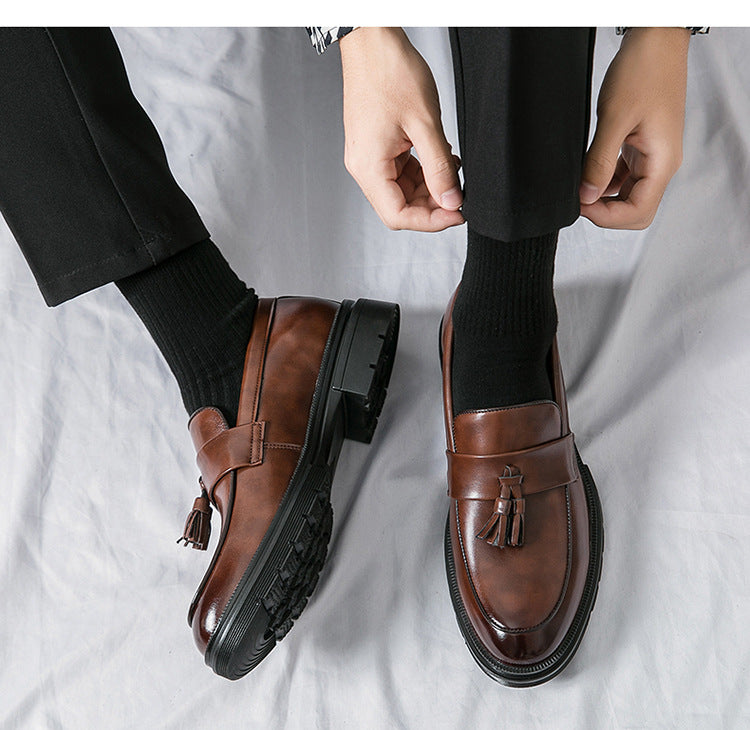 Brogue Business Casual Tassel Loafers