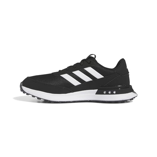 adidas Womens S2G Spikeless 24 Golf Shoes Core Black/Footwear White/Silver Metallic 6.5