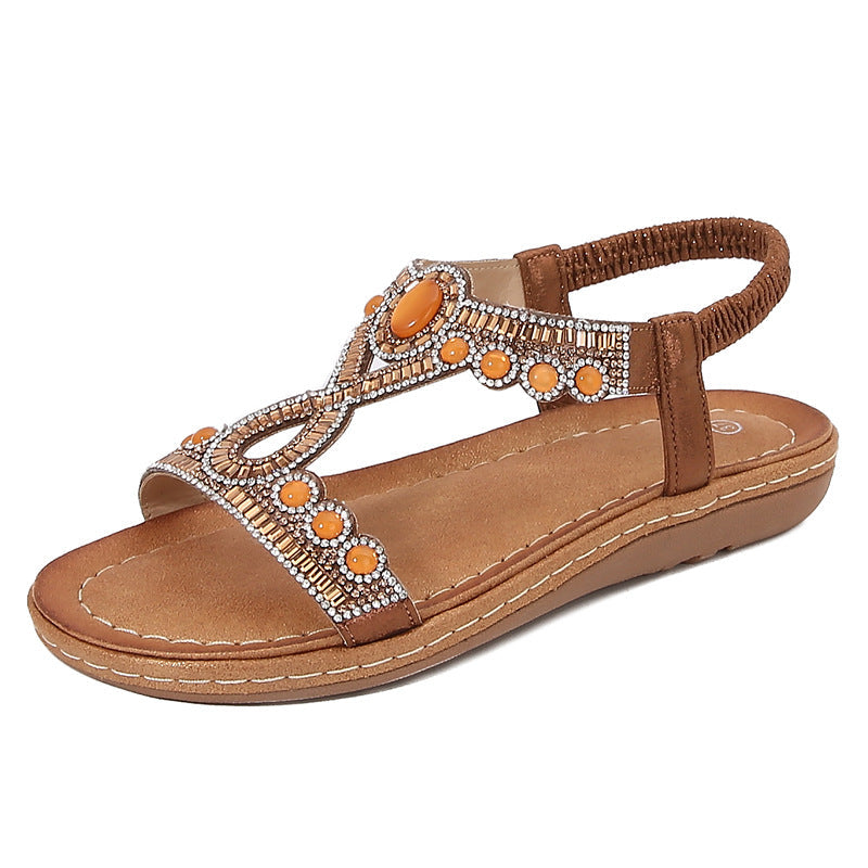 Women's Frosted Bohemian Sandals