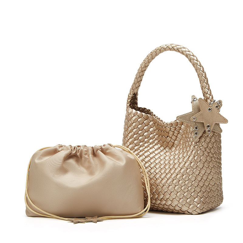 High-end Large-capacity Hand-woven Bag