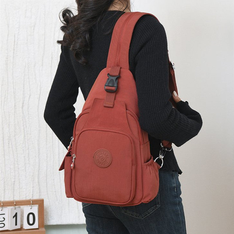 Oxford Cloth Shoulder Chest Bag