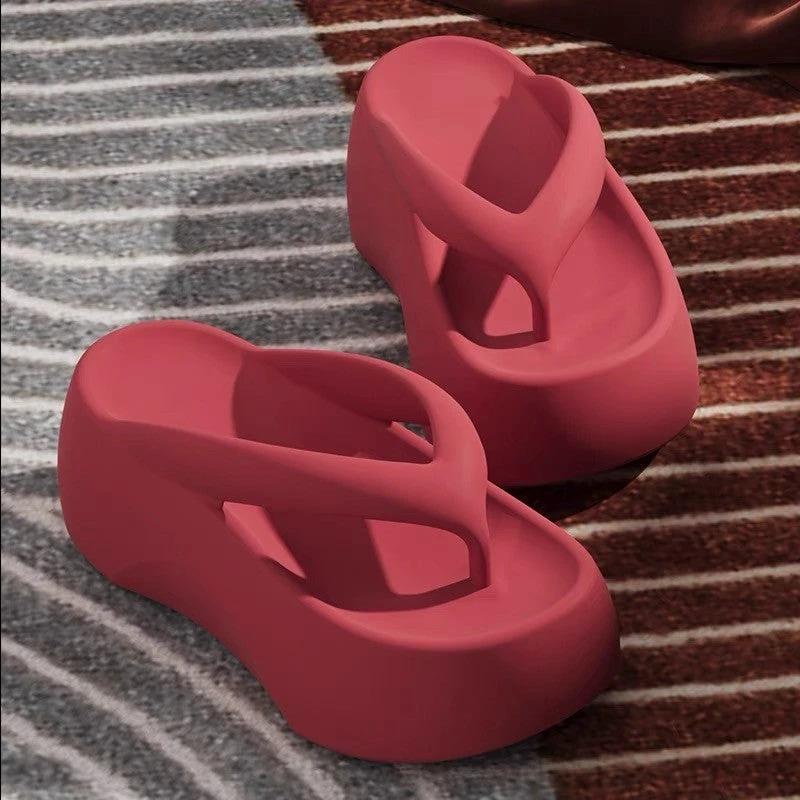 Women's Soft-soled Shit Feeling Beach Slippers