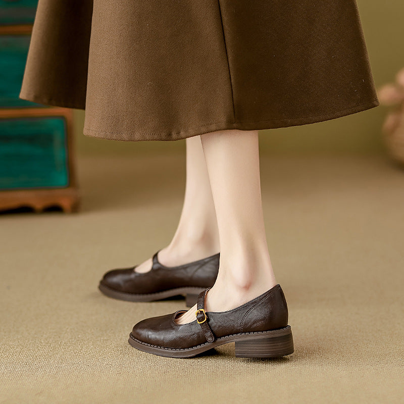 Women's Thick-soled Extra Height Flats