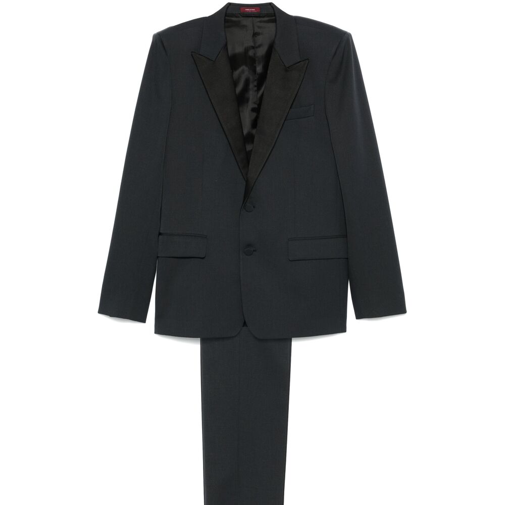 Trajes grises Gucci - Trajes de hombre de un solo botón