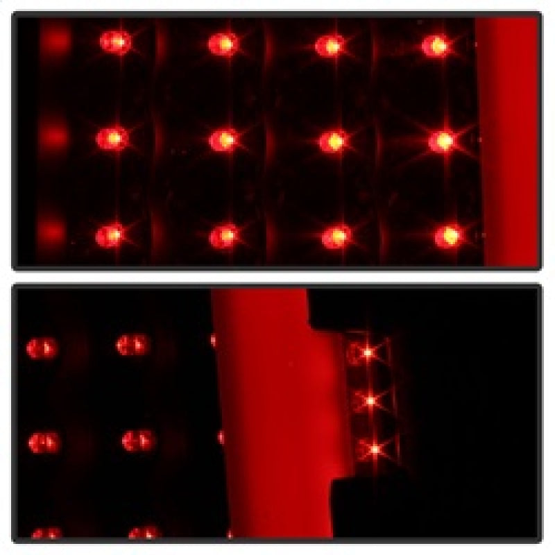 xTune 13-18 Dodge Ram 1500 (solo modelo LED) Luces traseras LED - Negro Humo (ALT-ON-DRAM13V2-LBLED-BSM)