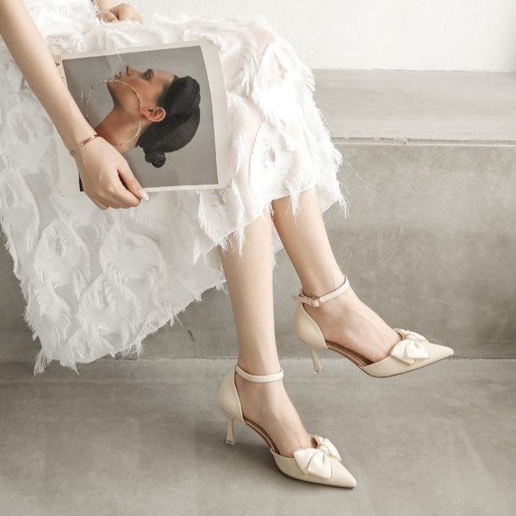 Women's Bow Stiletto Heels