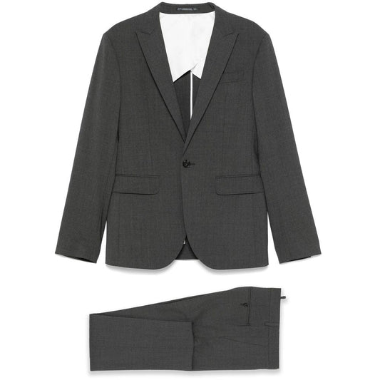 Dsquared2 Trajes Grises - Trajes de Un Solo Botón Hombre