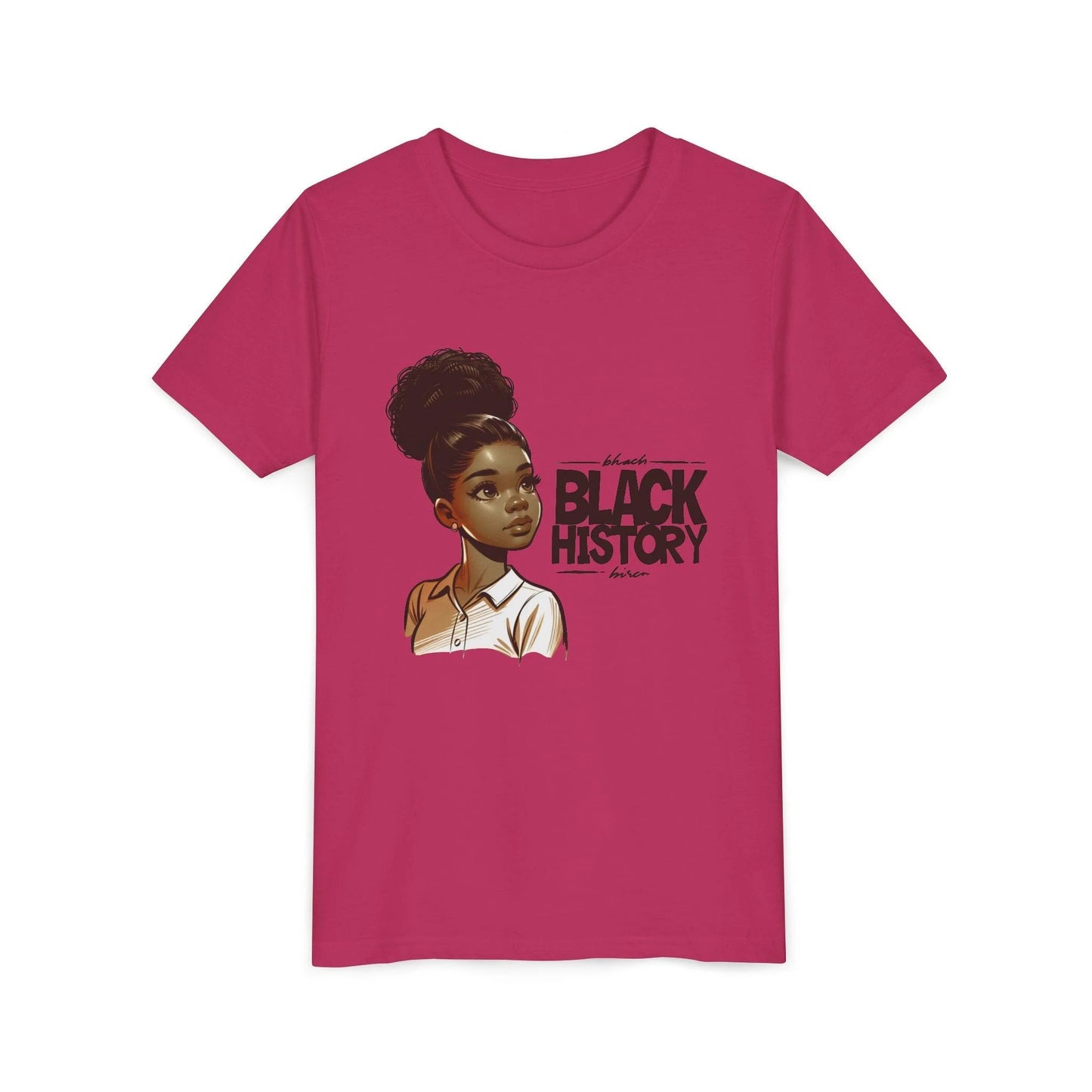 Youth Short Sleeve Tee for Black History Month, Celebrate Diversity, Kids' Education Shirt, Cultural Awareness Tee, Gift for Young Scholars