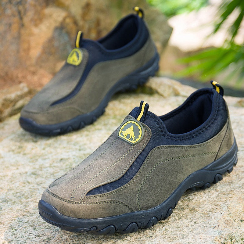 Men's Slip-on Plus Size Hiking Shoes
