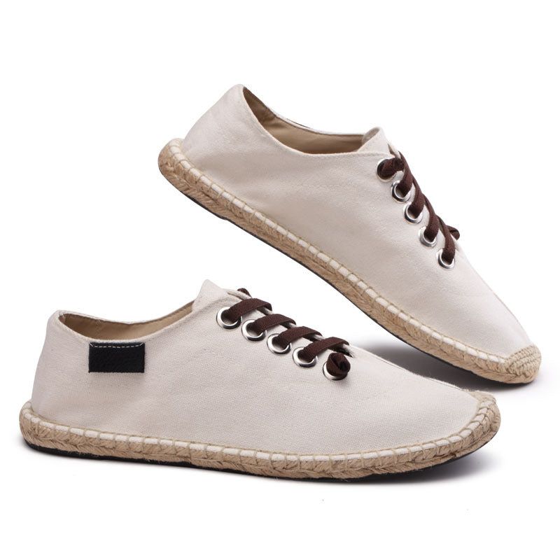 Men's Lace-up Canvas Shoes