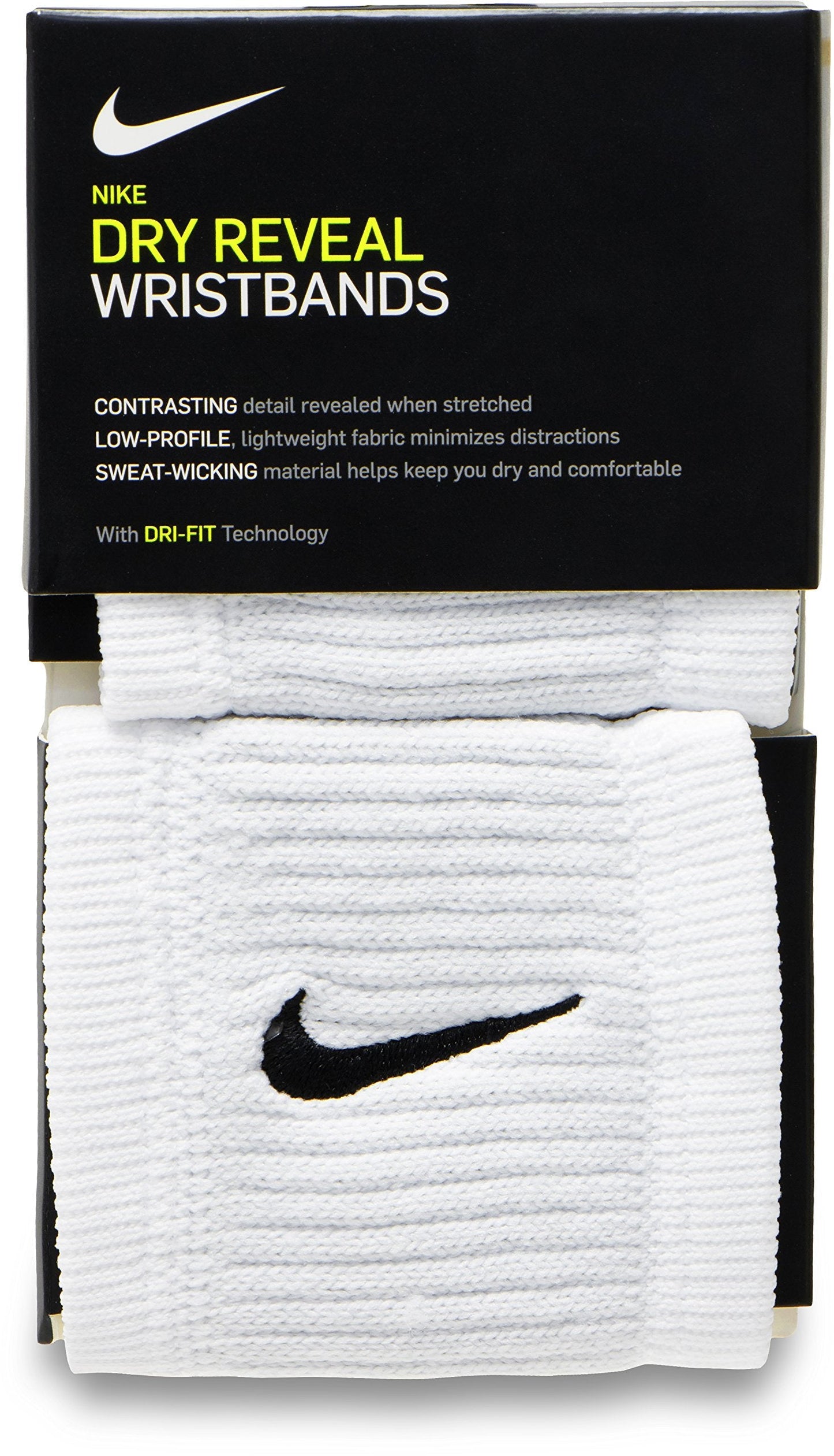 Nike Unisex Dri-Fit Reveal Sweat Bnder White/Cool Grey/Black One Size EU