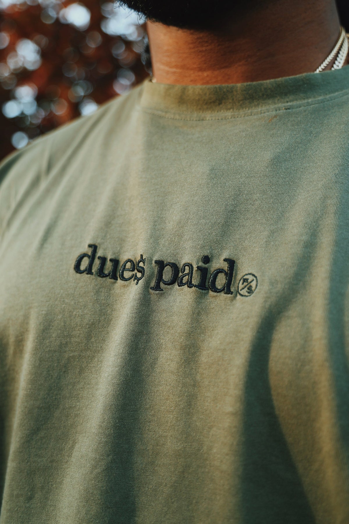 Oversized Graphic T-Shirt – “Dues Paid” Streetwear Tee – Relaxed Fit