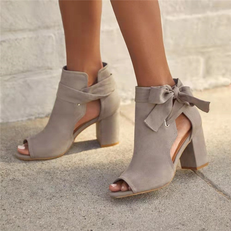 Women's Bow Detail Slingback Heels