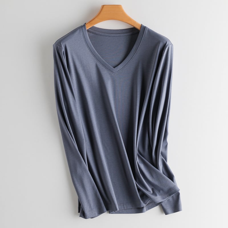 Long-Sleeved Round Neck Autumn T-Shirt