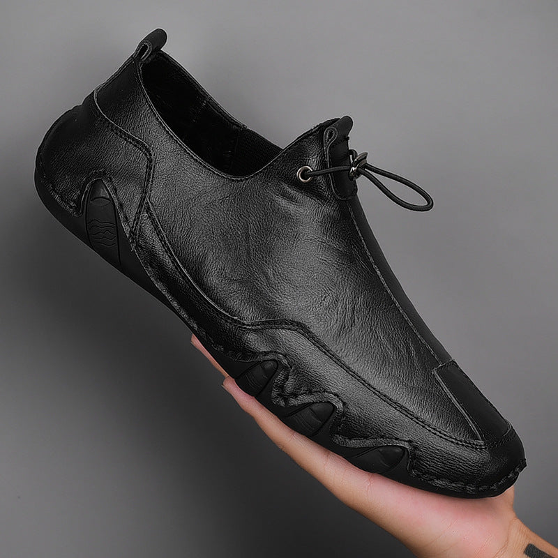 Men's Plus Size Genuine Leather Sports Shoes