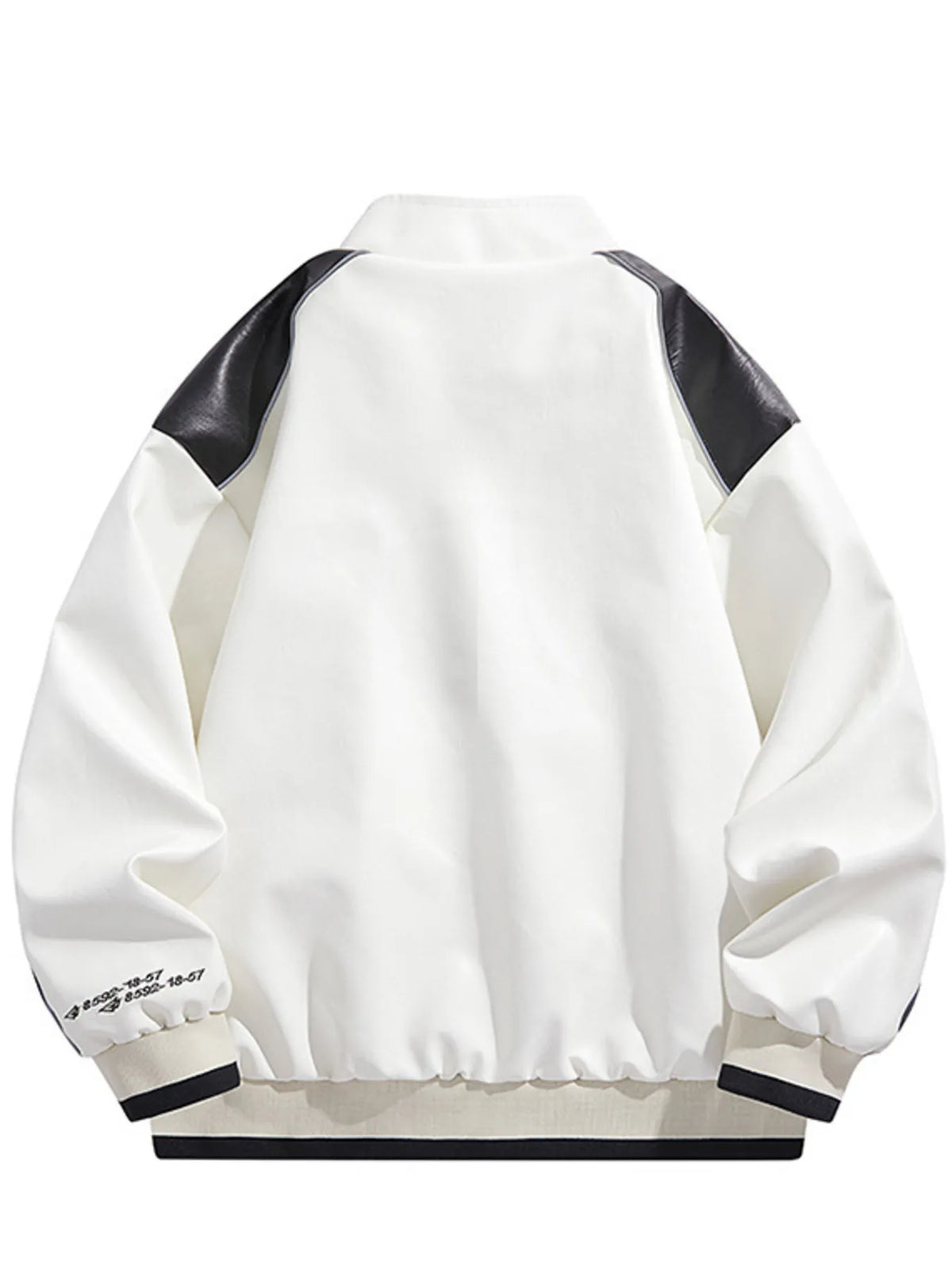 Men's Plus Size Zip Up Long Sleeve Jacket