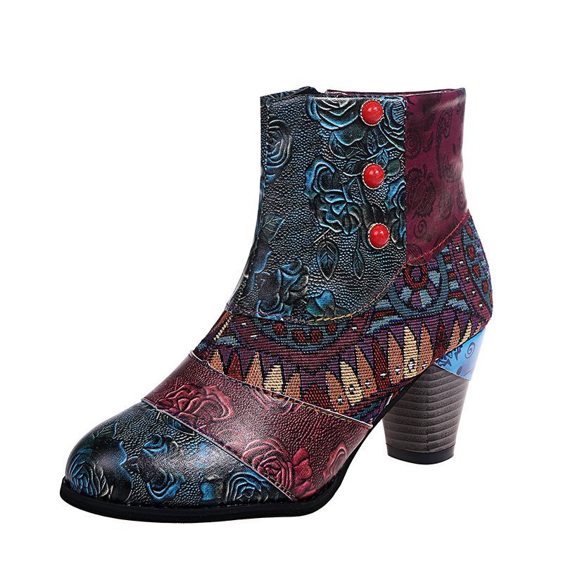 Women's Bohemian Martin Boots National Style