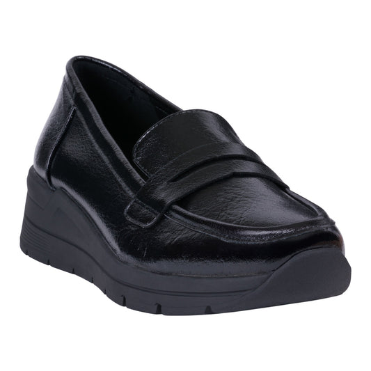 Mocasines Esther negros para mujer