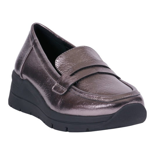 Mocasines Esther pewter para mujer