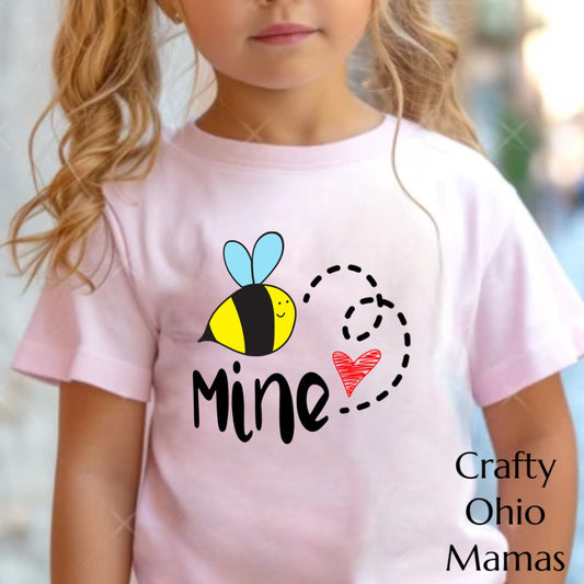 Camiseta rosa Bee Mine