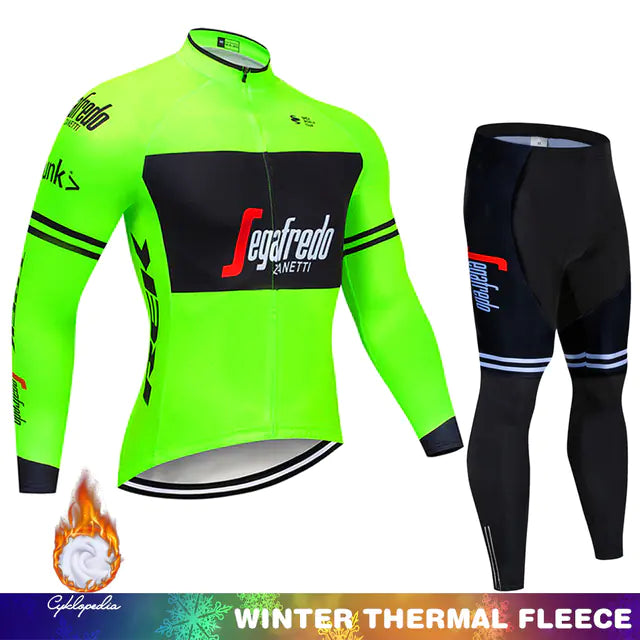 GRENADIER Winter Thermal Fleece Cycling Clothing for Men