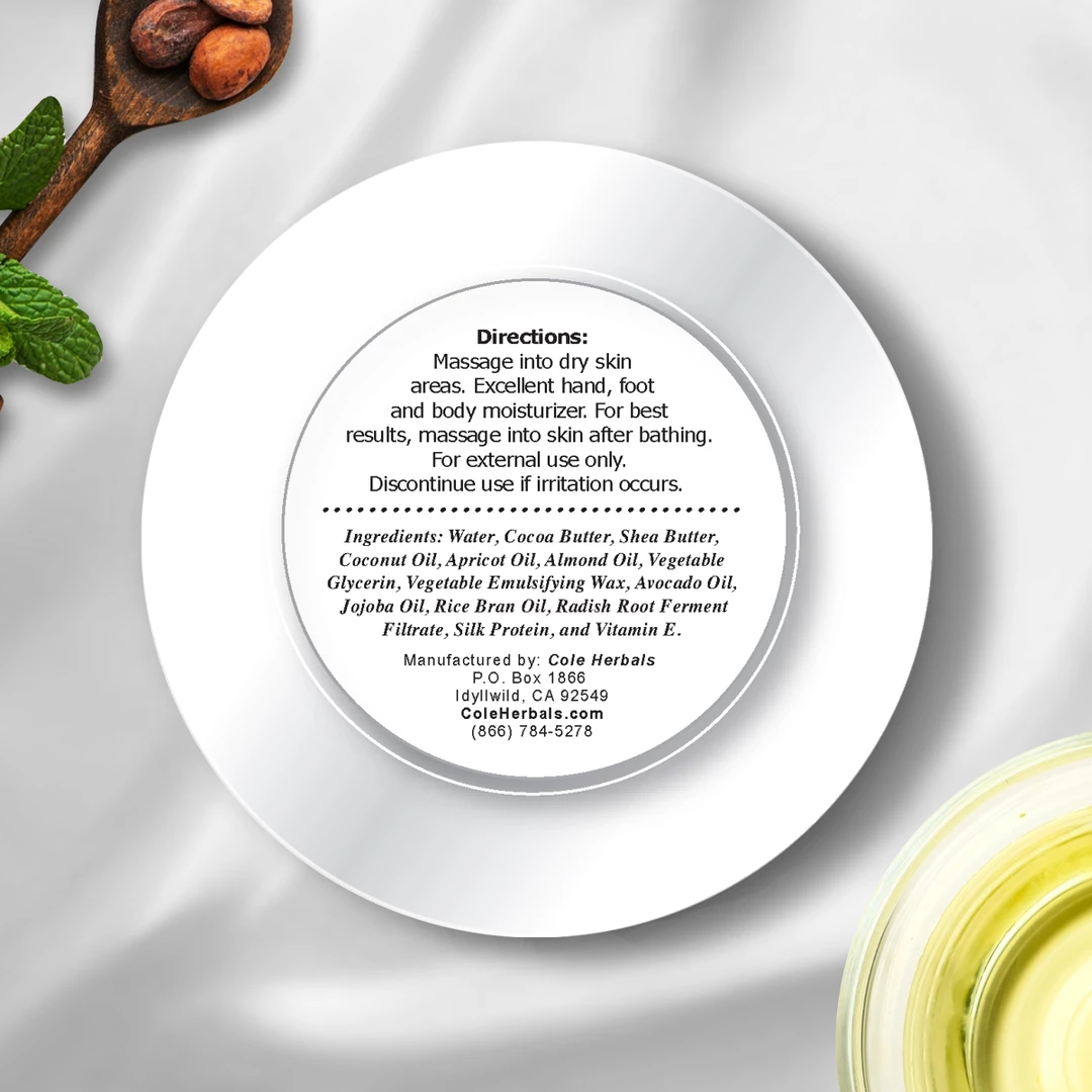 33 - Dr. Cole's Gourmet Body Butter - Unscented