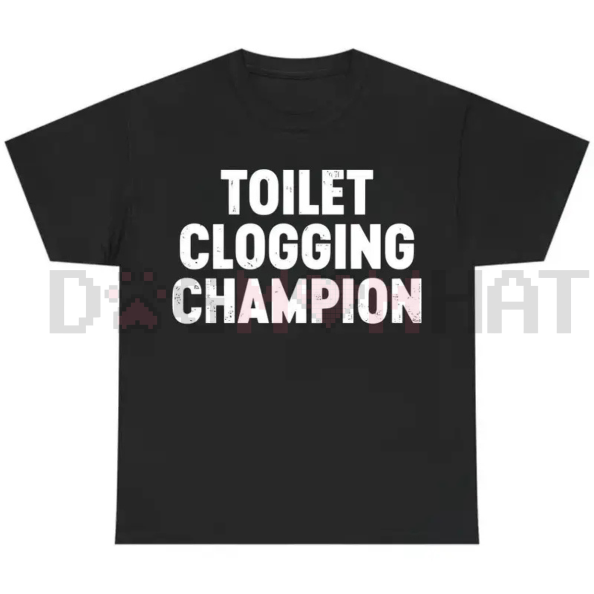 "Toilet Champion" Tee – Funny Gag Gift Shirt