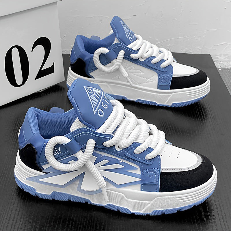 Men's Niche Thick Bottom Harajuku Clunky Sneakers