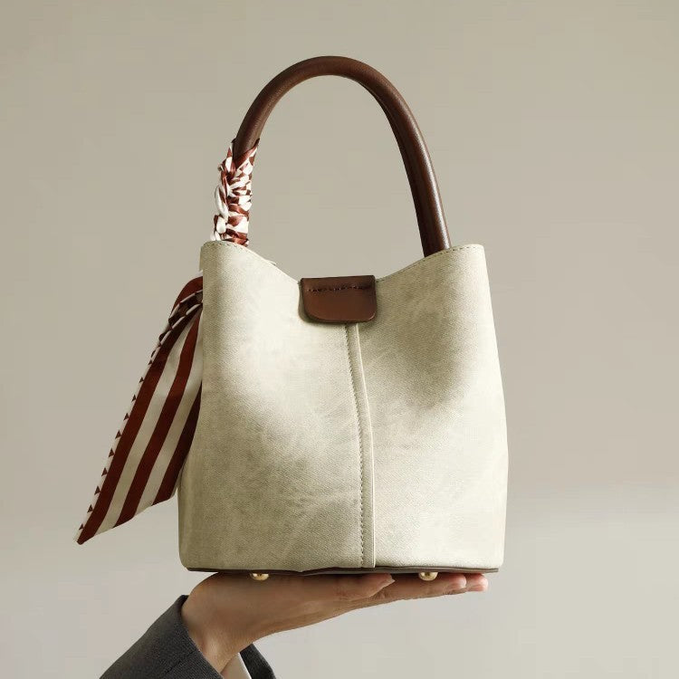 Women's Simple Portable Bucket Crossbody Bag