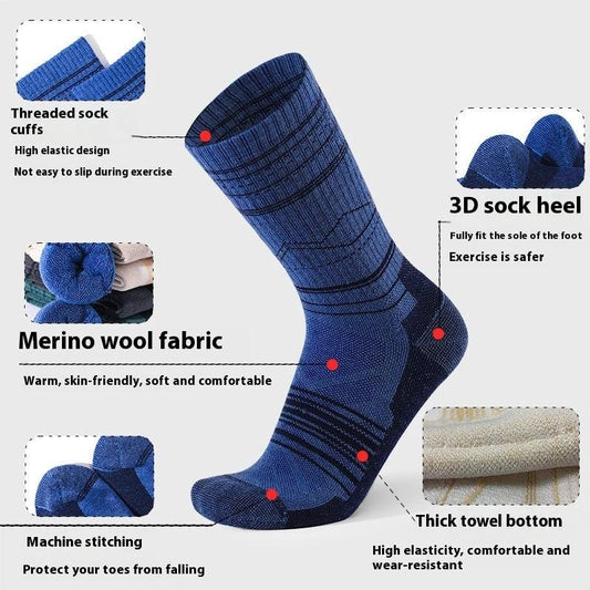 Calcetines de lana cálidos para hombre