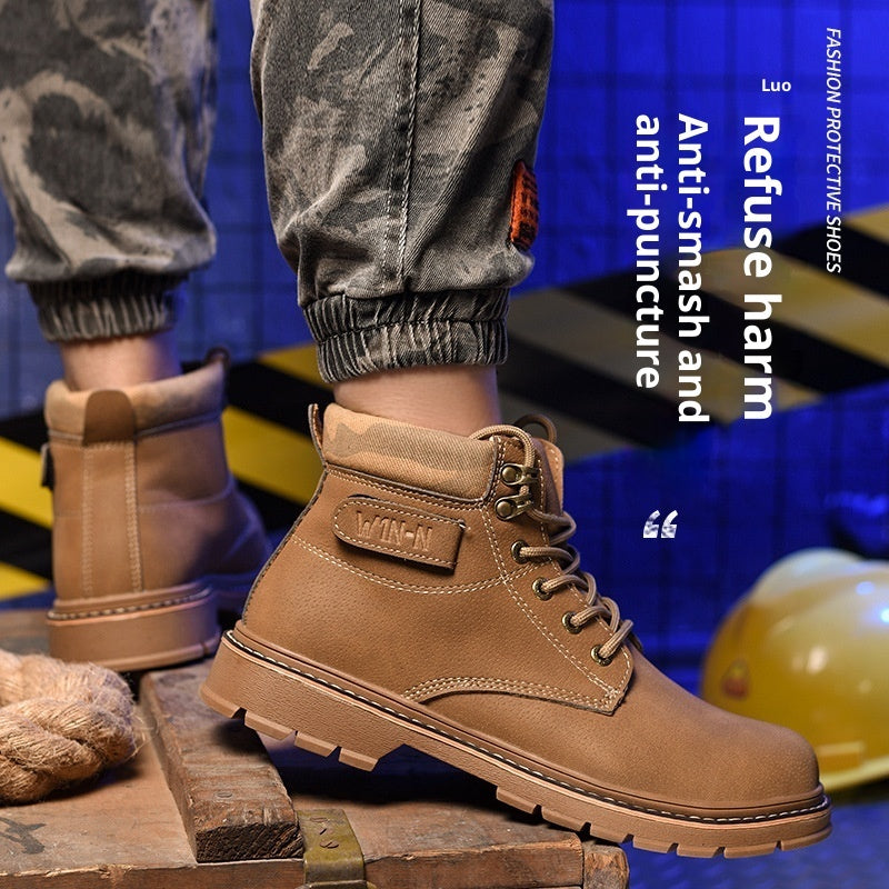 Men's Deodorant and Lightweight Work Shoes