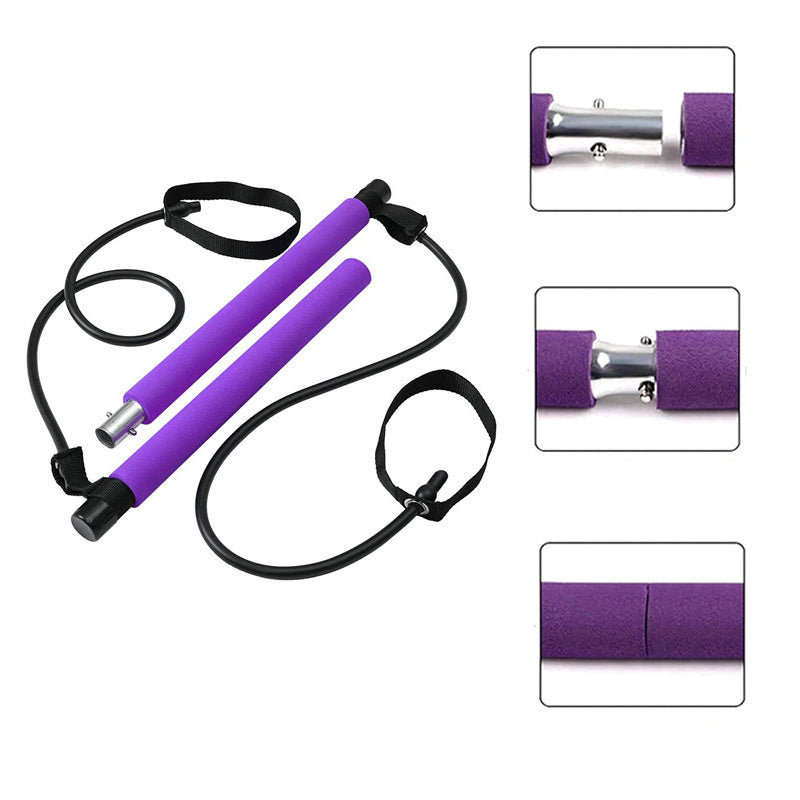 Portable Pilates Bar for Versatile Resistance Training | Elevate Your Fitness Journey!